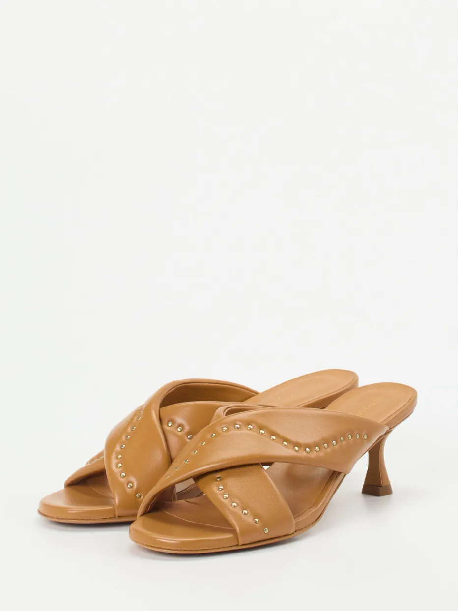 – Mules aus Lammleder Cognac*Konstantin Starke Outlet