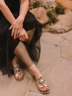 – Mules aus Metallicleder goldfarben*Konstantin Starke Sale