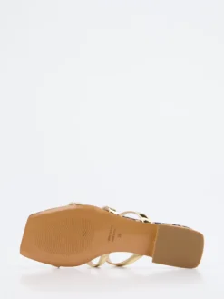 – Mules aus Metallicleder goldfarben*Konstantin Starke Sale