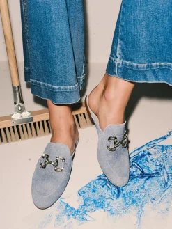 – Mules aus Veloursleder in*Konstantin Starke Clearance