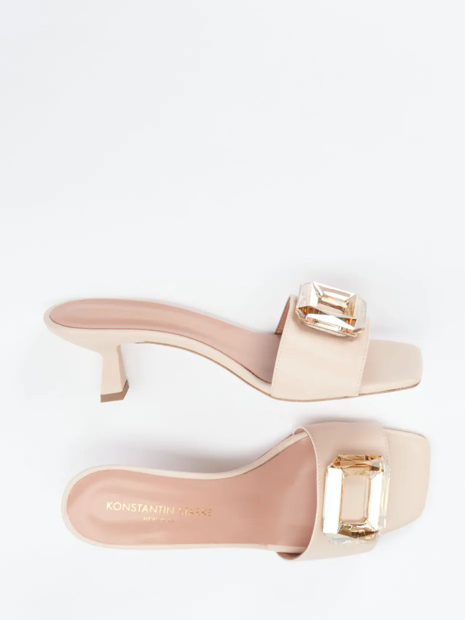 Damen Konstantin Starke – Mules aus Lammleder in