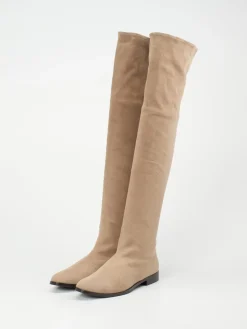 – Overknees aus Veloursleder*Konstantin Starke Online