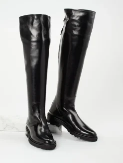 Damen Konstantin Starke – Overknee-Stiefel aus Lammleder