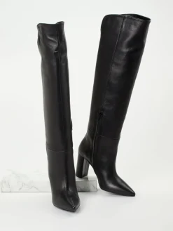 Damen Konstantin Starke – Overkneestiefel aus Lammleder