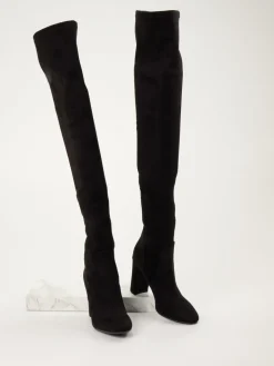 – Overknee-Stiefel aus Stretch in*Konstantin Starke New