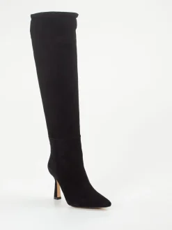 – Overknee-Stiefel aus Veloursleder*Konstantin Starke