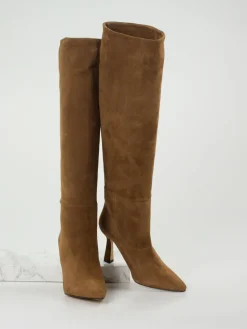 – Overknee-Stiefel aus Veloursleder*Konstantin Starke Clearance