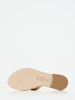 Damen Konstantin Starke – Pantolette aus Metallicleder