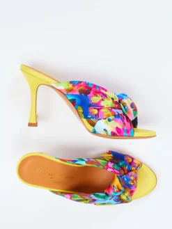 – Pantolette aus Satin in color*Konstantin Starke Sale