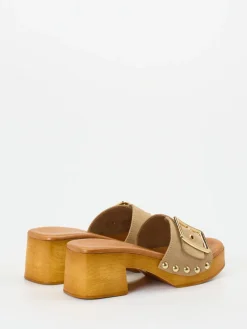 Damen Konstantin Starke – Pantoletten aus Veloursleder