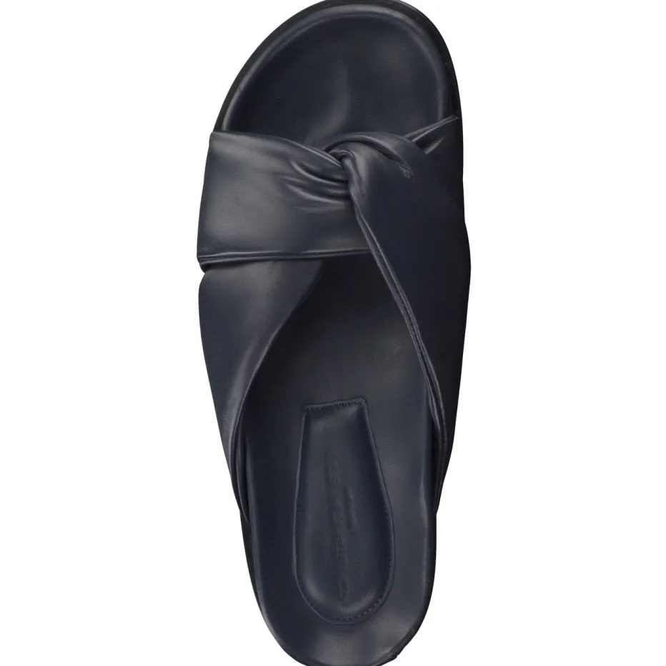Damen Konstantin Starke – Pantolette aus Lammleder in Schwarz