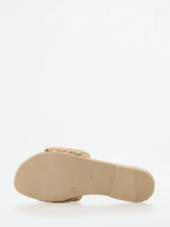 – Pantolette aus Bastgeflecht color*Konstantin Starke New