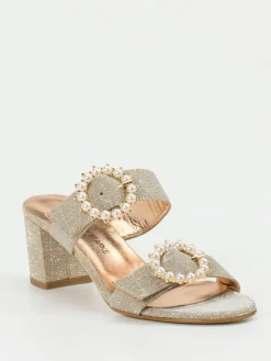 – Pantolette aus Metallicleder*Konstantin Starke Online