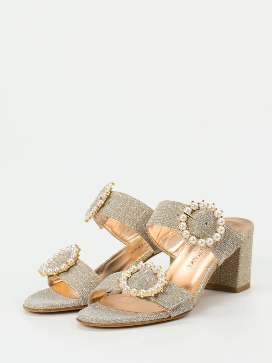 – Pantolette aus Metallicleder*Konstantin Starke Online