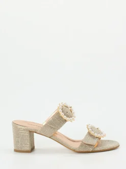 – Pantolette aus Metallicleder*Konstantin Starke Online