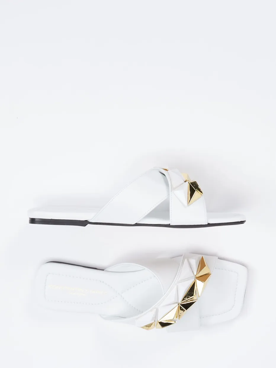 Damen Konstantin Starke – Pantolette aus Lammleder