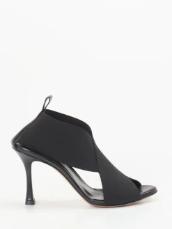 Damen Konstantin Starke – Peep-Toe Stiefelette aus Stretch