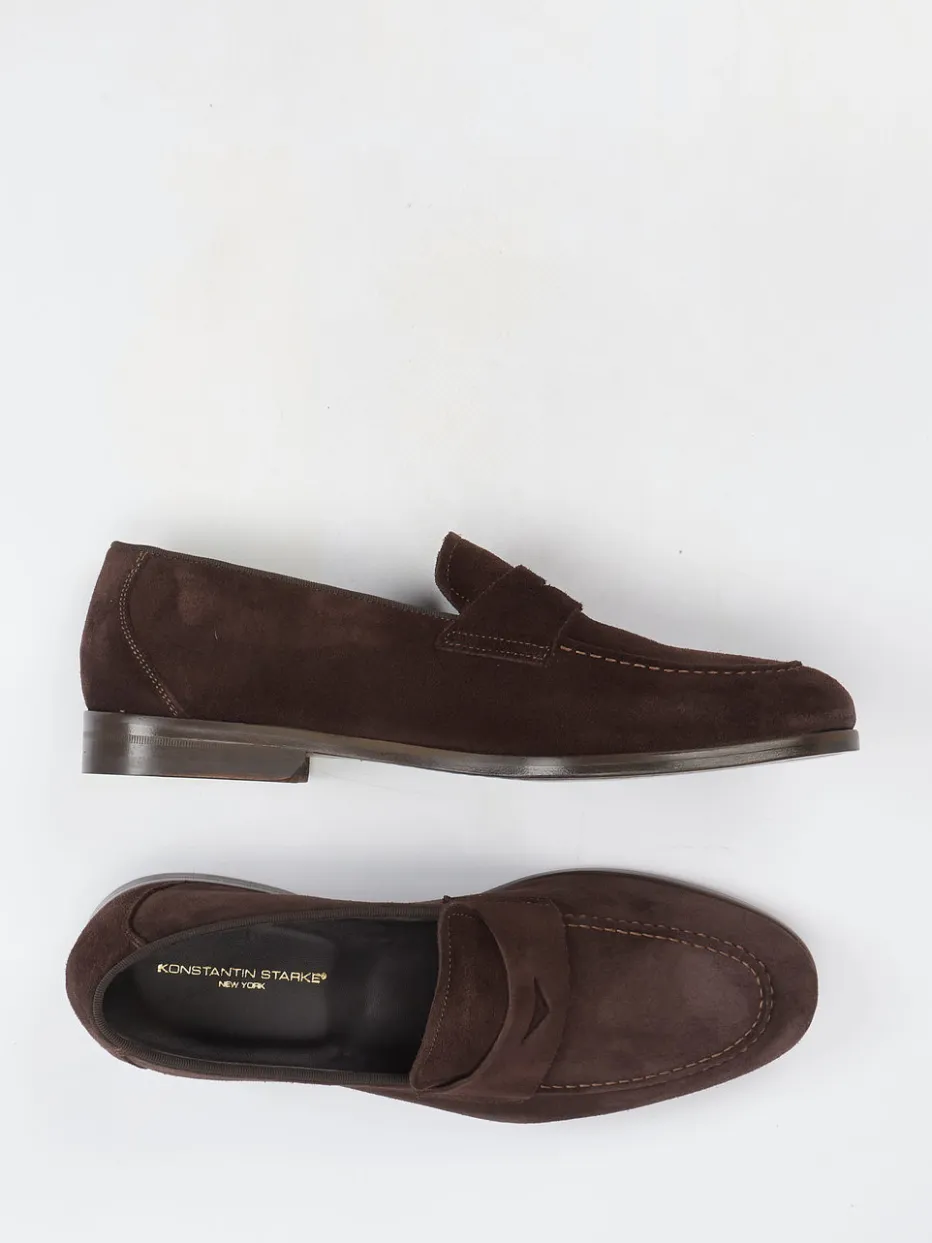 Herren Konstantin Starke – Penny Loafer aus Veloursleder