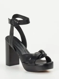 Damen Konstantin Starke – Plateau-Sandaletten aus Lammleder