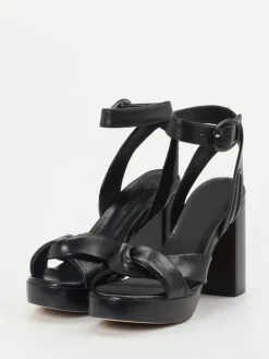 Damen Konstantin Starke – Plateau-Sandaletten aus Lammleder