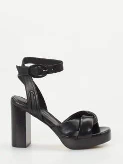 Damen Konstantin Starke – Plateau-Sandaletten aus Lammleder