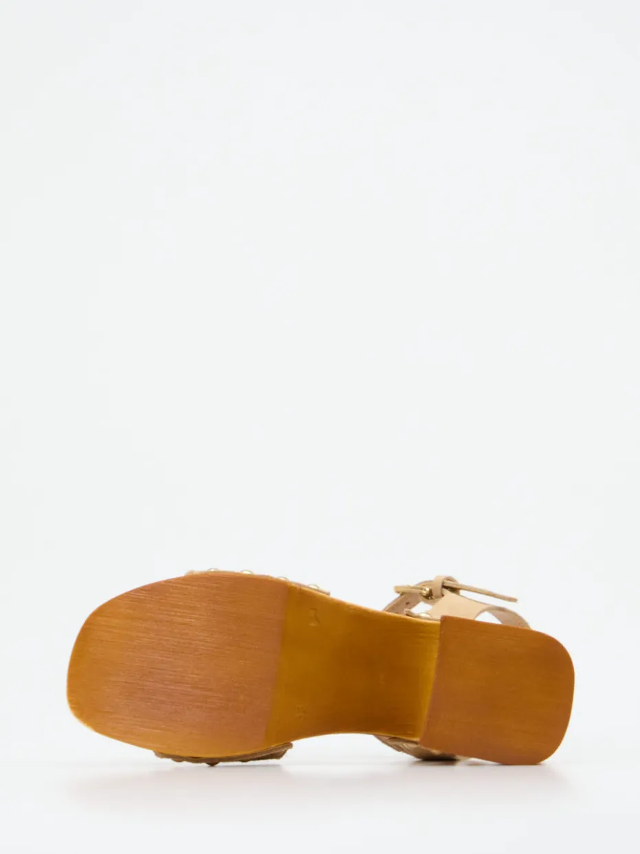 Damen Konstantin Starke – Plateau-Sandalen aus Veloursleder