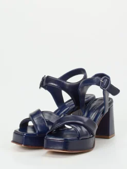 – Plateau-Sandalen aus Lammleder Tinten*Konstantin Starke Sale