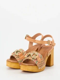 – Plateausandalen aus Veloursleder*Konstantin Starke Outlet