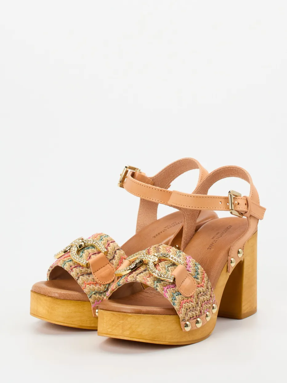 – Plateausandalen aus Veloursleder*Konstantin Starke Outlet