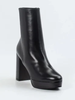 Damen Konstantin Starke – Plateau-Stiefeletten aus Lammleder