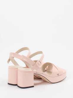 – Plateau-Sandalette aus Hochglanzleder*Konstantin Starke Clearance