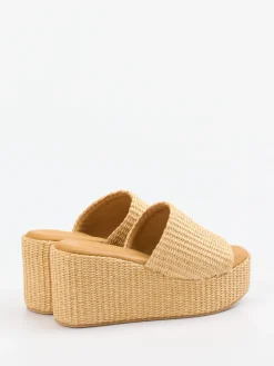 Damen Konstantin Starke – Plateau-Pantoletten aus Synthetik in