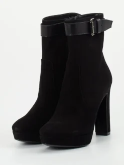 Damen Konstantin Starke – Plateau-Stiefelette aus Veloursleder