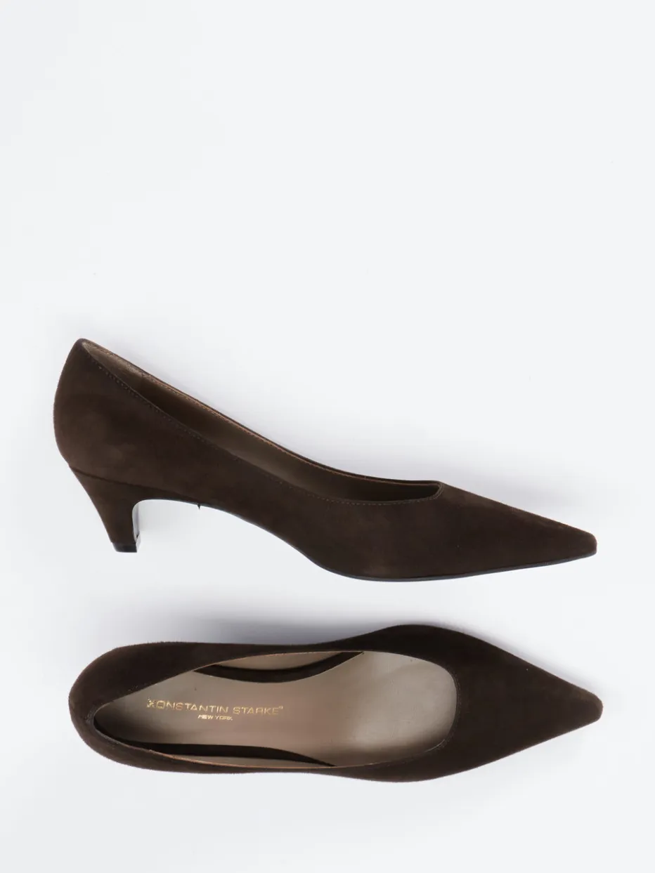– Pumps aus Veloursleder dunkel*Konstantin Starke Online