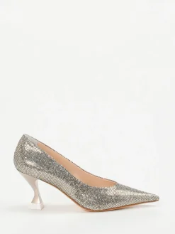 Damen Konstantin Starke – Pumps aus Metallicleder goldfarben
