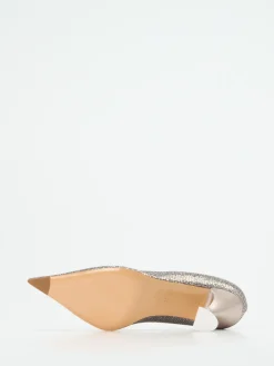 Damen Konstantin Starke – Pumps aus Metallicleder goldfarben