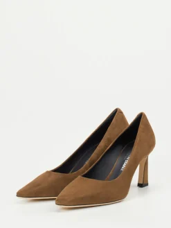 Damen Konstantin Starke – Pumps aus Veloursleder mittel