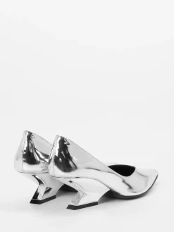 Damen Konstantin Starke – Pumps aus Metallicleder