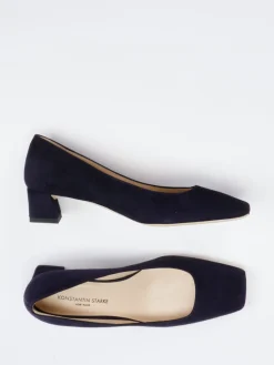 – Pumps aus Veloursleder Dunkel*Konstantin Starke Best