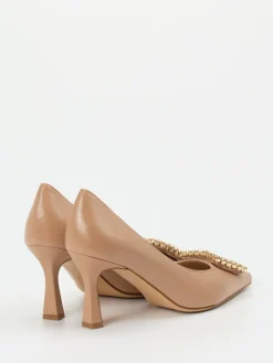 Damen Konstantin Starke – Pumps aus Lammleder braun