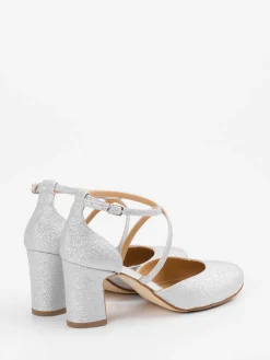 Damen Konstantin Starke – Pumps aus Metallic mit Glitzerfinish