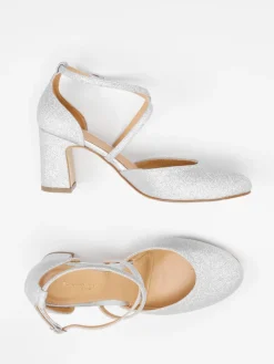 Damen Konstantin Starke – Pumps aus Metallic mit Glitzerfinish