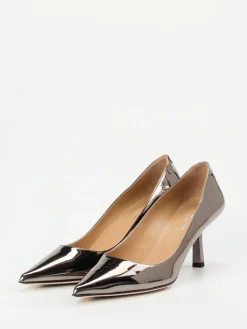 – Pumps aus Metallicleder Anthrazit*Konstantin Starke Hot