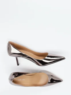 – Pumps aus Metallicleder Anthrazit*Konstantin Starke Hot