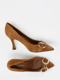 – Pumps aus Veloursleder cognac*Konstantin Starke Clearance