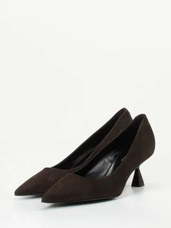 – Pumps aus Veloursleder Dunkel*Konstantin Starke Online