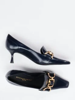 Damen Konstantin Starke – Pumps aus Hochglanzleder Dunkel