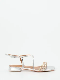 Damen Konstantin Starke – Riemchensandale aus Metallicleder