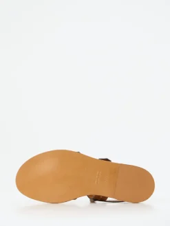 – Riemchensandale aus Kalbleder Cognac*Konstantin Starke Sale