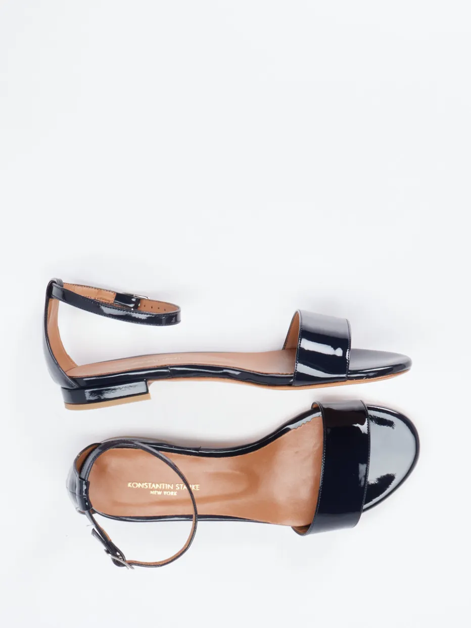 Damen Konstantin Starke – Riemchensandale aus Lackleder